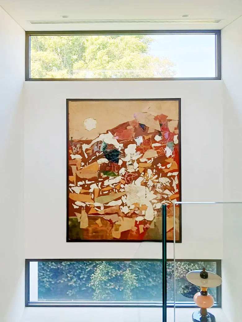 collage-artwork-in-staircase